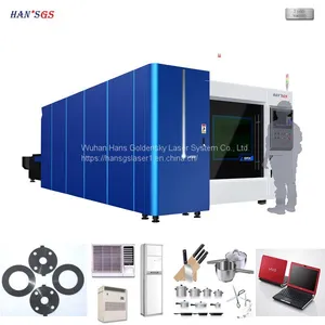 1000 Watt Stainless Steel Laser Cutting Machine/Laser Cutter for Metal Sheet Cutting thumbnail-1