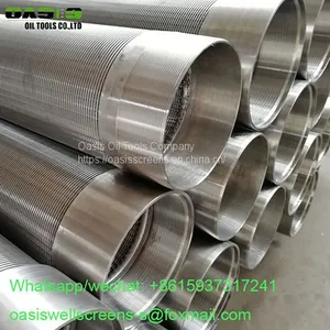 AISI316L V Wire Johnson Water Well Screens Pipes thumbnail-1