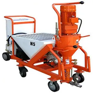 White Cement Spray Machine Cement Plastering thumbnail-1