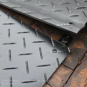 UHMWPE Temporary Road Mat HDPE Ground Protection Mat thumbnail-1