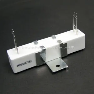 Non-inductive Cement Resistance Ceramic Resistance 5W,Low Inductance, Low Resistance thumbnail-5