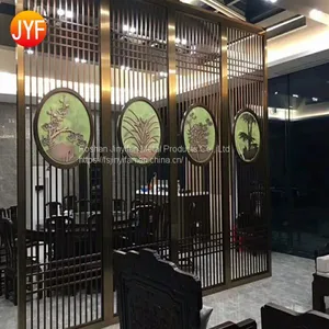 China Mamufactory 304 316 Stainless Steel Decorative Room Divider Screen thumbnail-1
