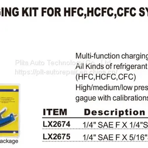 AUTO A-C CHARGING KIT FOR R-134a SYSTEM thumbnail-4