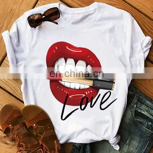 2020 European and American New Printed Women's T-shirts thumbnail-1