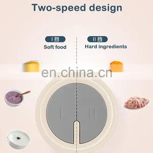 Food Home Kitchen Mini Baby Food Processor Electric Chopper Mixer Grinder thumbnail-6