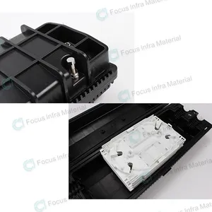 2 Inlets 2 Outlets Outdoor Aerial Dome Fiber Optical Splice Closure thumbnail-3