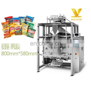 Automatic Food Packaging Machine Envasadora Vertical Snacks for Large Capacity thumbnail-1
