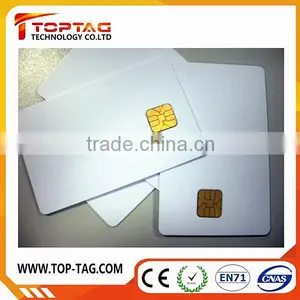 Printable 0.84mm Thickness SLE5528 Blank Contact Smart Card Free Sample thumbnail-1