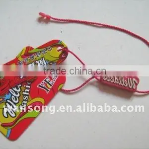 OEM Embossed Industrial String Seal, Custom Design Hang Tag With Plastic Locker and Nylon String thumbnail-3