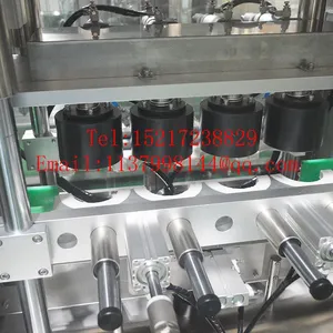 Hot Sale High Speed of Jam/honey/sauce Glass Jar Vacuum Sealer Caping Machine Automatic Straight Liner Vacuum Capping Machine thumbnail-5