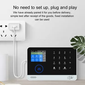 Alarm Security Wifi Wireless GSM System for Home Security Home Safety thumbnail-3