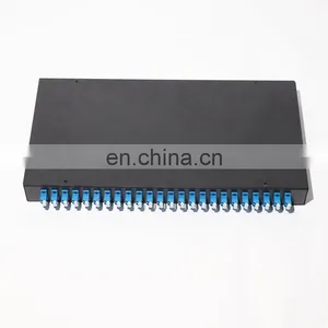 Fiber Optic Patch Pannel/rack Mount 48/FTTH Terminal Box/SC 12/24Port LC 24 Port 19