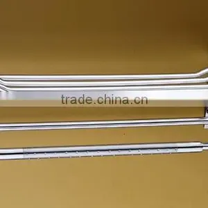 Wesda Bathroom Accessories High Quality Steel Hotel Outdoor Towel Rack & Shelf. thumbnail-1