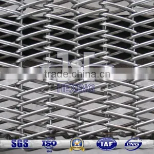 Stainless Steel Double Balanced Weave Conveyor Belt thumbnail-1