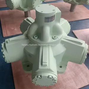 China Brand Tianshu One / Two Speed Displacement Radial Piston Hydraulic Motor Replace Kawasaki Staffa Hmb Hmc for Sale thumbnail-4