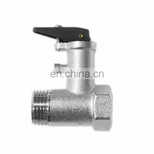 Electric and Solar Water Heater Brass Safety Valve 1/2