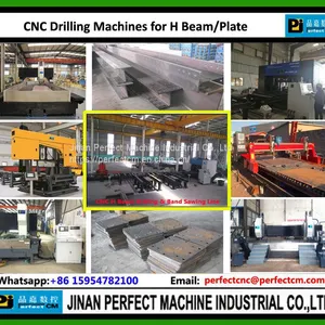 CNC H Beam Drilling & Band Sawing Machine China Top CNC Machine Supplier thumbnail-1