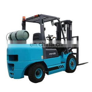 Hot Sale Chinese 3.5ton LPG/GASOLINE Forklift With Cheap Price thumbnail-4