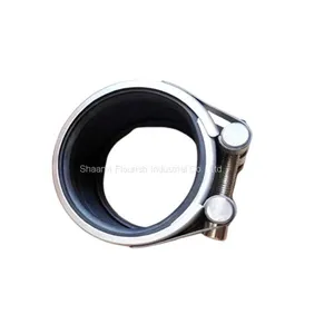 MF General Pipe Repair Clamp / SS304 EPDM Long Type Pipe Leak Repair Clamp thumbnail-4