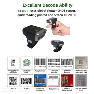 XT3001 XTIOT Finger Barcode Reader 2D Reader Small Wireless Scanner 2D thumbnail-4