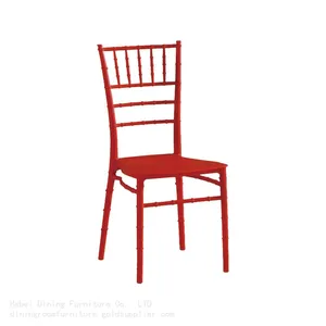 One-Piece Plastic Dining Chair Parallel Bar Backrest DC-N09 thumbnail-1