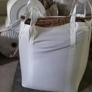 White Color 1ton pp Big Bag White Bulk Bag Cement Bulk Bag for Packing Cement thumbnail-4