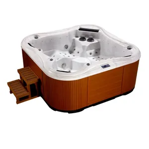 Garden Air Jet Small Massage Swimming Pool Outdoor Spa Hot Tub for Sale thumbnail-1