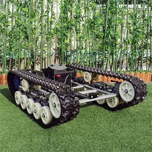 Shock-absorbing Suspension Remote Control Tank Robot Chassis (RTC300) thumbnail-1