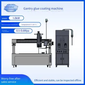 Battery Pack Glue Dispenser, Glue Filling Machine for New Energy Energy Storage Battery Packs, Gantry Type Glue Applicator for Large Single Cells and Liquid-cooled Plates thumbnail-4