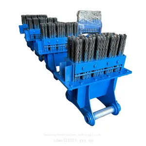 Tunnel Invert Arch Steel Brush. New Three - Row Steel Wire Brush From Excavator Attachment Manufacturer on Sale. Wholesale Available for Steel Brush Heads Before They Are off - Shelf thumbnail-5