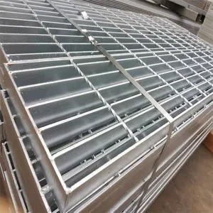 Custom Size Steel Grating Panel for Construction and Factory Floor Application thumbnail-4