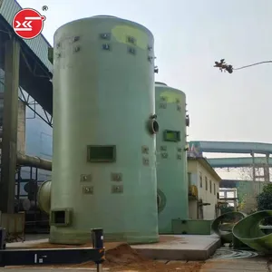 Acid-base Waste Gas Treatment Equipment, Frp Spray Tower and Scrubber, Using Two-stage Reverse Spray Process thumbnail-5