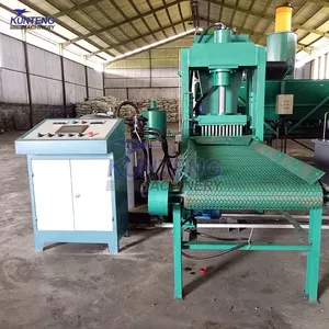 High Performance Hydraulic Coconut Shell Sawdust Charcoal Briquette Machine New Briquette Machines thumbnail-5