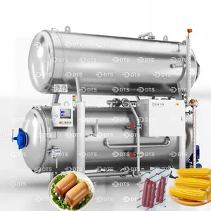 Double-tank Water Bath Sterilizer for Fresh Corn/ham and Sausage/heat Sterilizer Industrial thumbnail-1