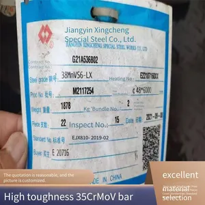 High-strength Medium-carbon Alloy Structural Round Steel of 40crmnmoa, Alloy Round Bar for Heavy-duty Gear Shafts of 20crmnmoa thumbnail-5