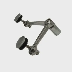 China Manufacturer Stainless Steel Spider 2 Way Arm 200mm Precision Casting Mirror Finish Wholesale Price thumbnail-1