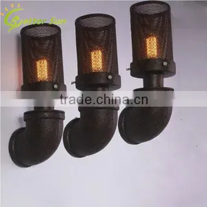 New Vintage Retro Stair Iron Tube Outdoor Wall Light thumbnail-1