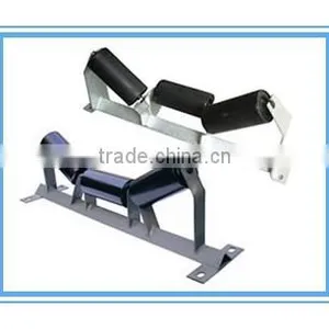 108mm Mining Metal Conveyor Troughing Carrying Idler With 3 Equal Idlers thumbnail-2