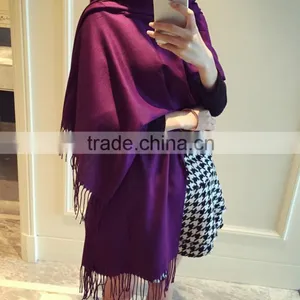 Women Custom Winter Shawl 2015 Fashionable Cashmere Scarf Wholesale thumbnail-4