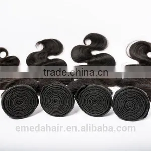 Factory Supply Stock Peruvian Virgin Hair Weaves Pictures thumbnail-3