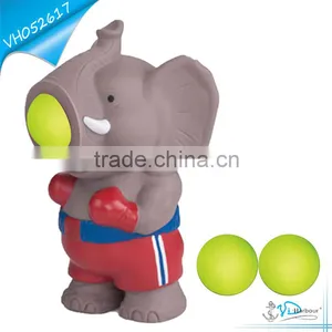 Ball Game Funny Elephant Rubber Toy thumbnail-1