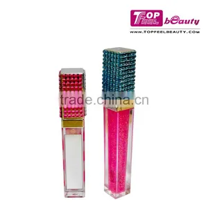 LED Light Square Lipgloss With Mirror thumbnail-1