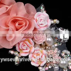 DIY Bridal Tiara Simulation Headdress Flower WeddinDIY Bridal Tiara Simulation Headdress Flower is Tasted Wedding Accessories thumbnail-1