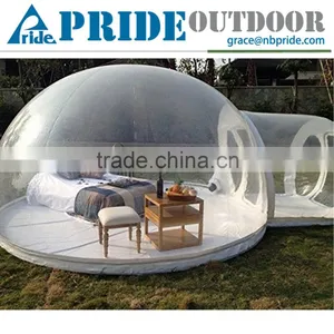 Clear Inflatable Lawn Tent Inflatable Bubble Dome Tent Camping Igloo Inflatable Clear Tent thumbnail-1