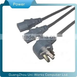 Computer Y Splitter Power Supply Cord thumbnail-2