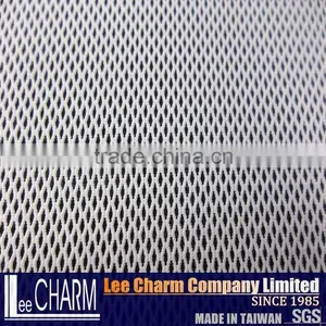 Stretch White Pique Bird Eye Elastic Mesh Fabric thumbnail-2