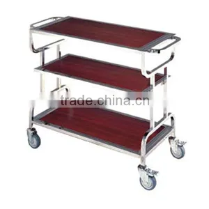 Wood Food Service Cart thumbnail-2