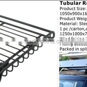 Foldable Steel Roof Rack Roof Basket thumbnail-2