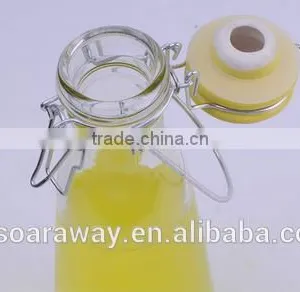 Wholesale Beverage Glass Bottles Glass Juicer Bottle With Swing Top Lids thumbnail-3