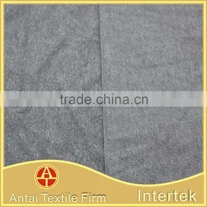 Wholesale Factory Price Melange Polyester Viscose Elastane Fabric for Crop Top and Workout Clothing thumbnail-3